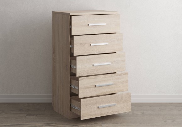 Комод Авангард 5 ящиков (дуб сонома) 