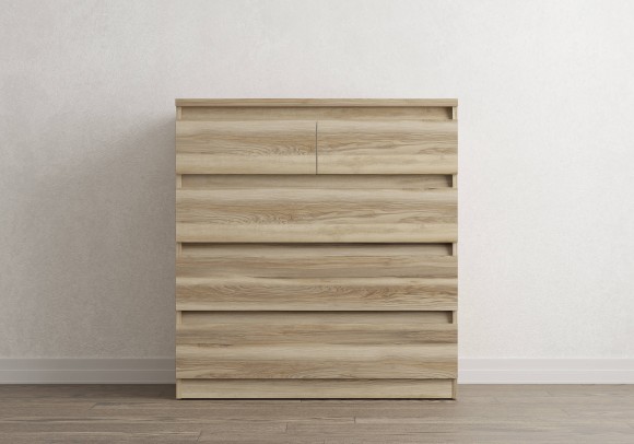 Комод Aksel 5 ящиков (ясень ориноко) 