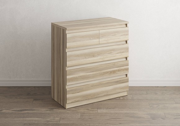 Комод Aksel 5 ящиков (ясень ориноко) 
