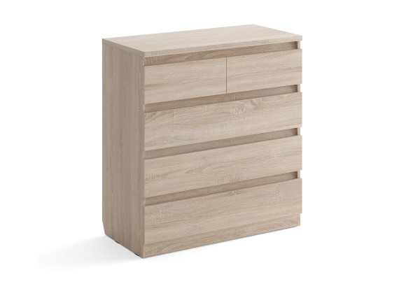 Комод Aksel 5 ящиков (дуб сонома) 