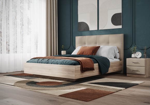 Кровать Victoria (дуб сонома) 